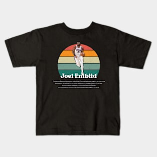 Joel Embiid Vintage V1 Kids T-Shirt